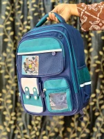 Ultra Light Children Backpack Green - Image 3