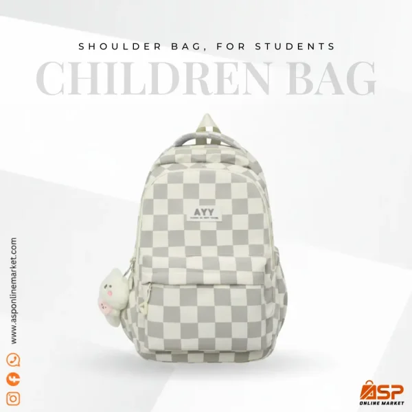 Shoulder Bag, For Students White