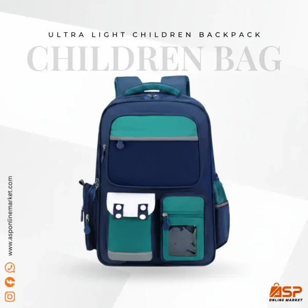 Ultra Light Children Backpack Green