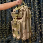 Sports Camouflage Tactics Army Backpack beige - Image 2