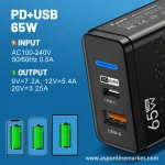 65W Fast Charger 2-Piece Combo - Image 3