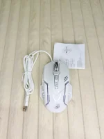 SKYLION Competitive Gaming Mouse - White - Image 3