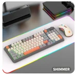 Combo K820 USB Wired Gaming RGB Keyboard + Mouse Combo Set - SHIMMER - Image 2